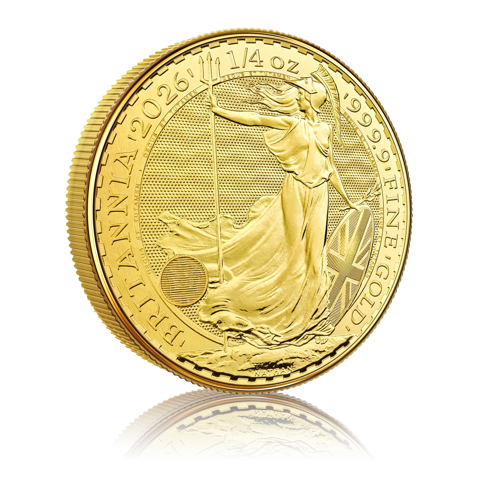1/4 Oz Gold Royal Mint Britannia King Charles lll (2026) 4
